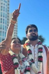 Actor SubbaRaju Marriage Photos